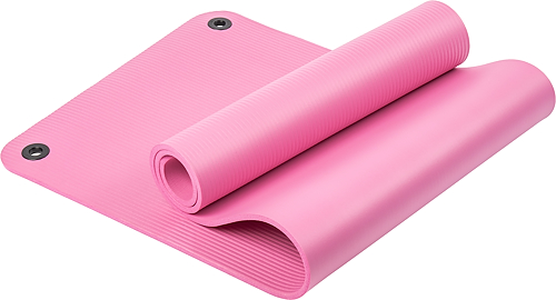 Коврик для йоги и фитнеса Sundays Fitness IR97506 (180x60x1см, розовый)