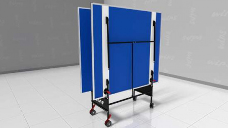 Теннисный стол всепогодный WIPS Roller Outdoor Composite 6 мм синий с сеткой