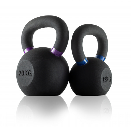 Гиря чугунная с цветным кольцом 6 кг (модель: К-3) VictoryFit VF-KCR060