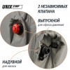 Надувная палатка UNIX Camp Sirius 4х3 серый (+ навес)
