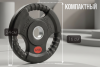 Диск 31 мм. обрезиненный с 3-мя хватами  1,25 кг (2 штуки)   VictoryFit VF-S250125-2