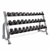 Стойка для гантелей на 15 пар VictoryFit VF-D4026