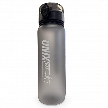 Спортивная бутылка для воды UNIX Fit Prime (1 л), Черная