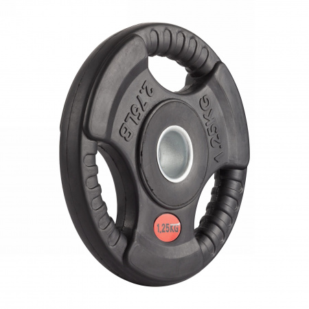 Диск 31 мм. обрезиненный с 3-мя хватами  1,25 кг (2 штуки)   VictoryFit VF-S250125-2