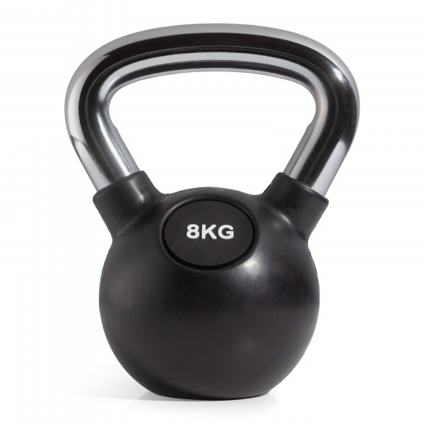 Гиря с резиновым покрытием 8 кг (модель: К-6) VictoryFit VF-KRU080