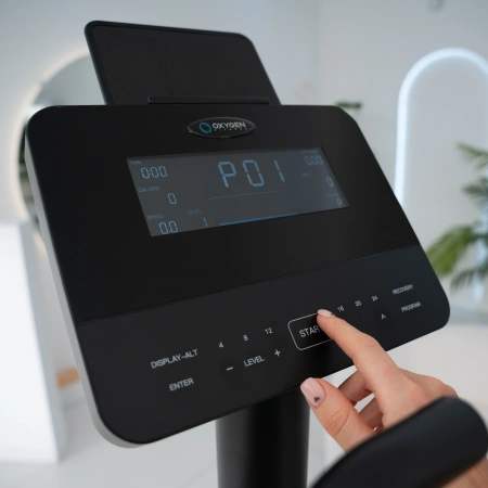 Эллиптический тренажер домашний OXYGEN FITNESS PHANTOM M LCD