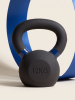 Гиря чугунная с цветным кольцом 12 кг (модель: К-3) VictoryFit VF-KCR120