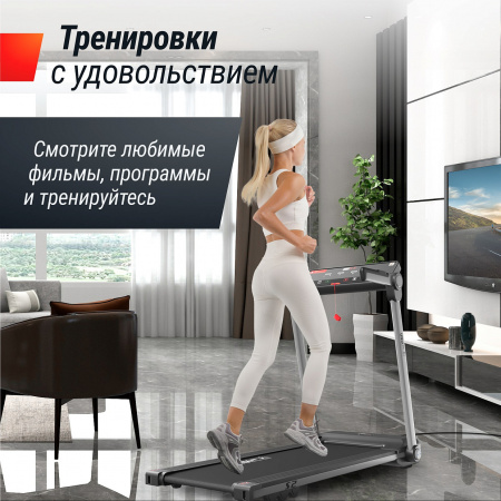 Беговая дорожка UNIX Fit Hi-tech S2 металлик