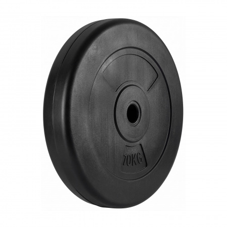 Диск 26 мм. пластиковый 10 кг (2 штуки)   VictoryFit VF-SPL26100-2