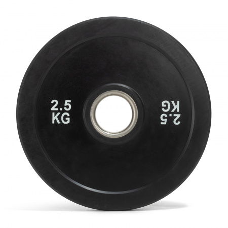 Диск бамперный 51 мм. обрезиненный  2,5 кг (2 штуки)   VictoryFit VF-D51025-2
