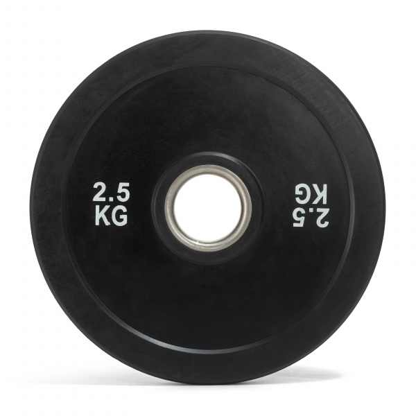 Диск бамперный 51 мм. обрезиненный  2,5 кг (2 штуки)   VictoryFit VF-D51025-2