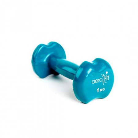 Гантель в виниловой оболочке 1 кг Aerofit DB-VD-1K
