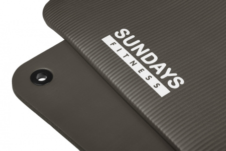 Коврик для йоги и фитнеса Sundays Fitness IR97506 (черный)