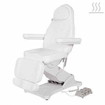 Косметологическое кресло Mizomed MZ 3570H с электроприводом, с подогревом, с ножными педалями
