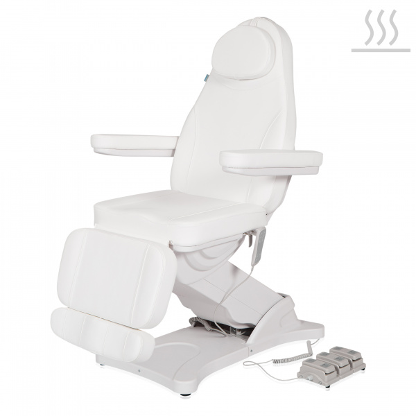Косметологическое кресло Mizomed MZ 3570H с электроприводом, с подогревом, с ножными педалями