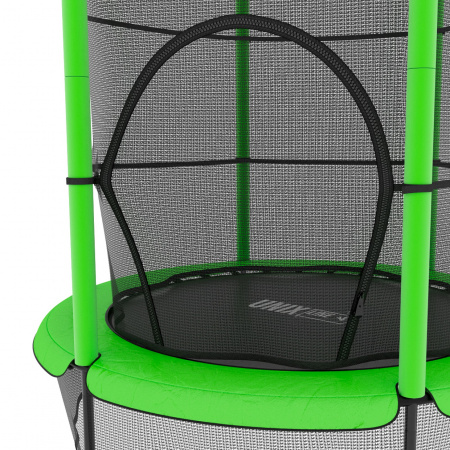 Батут UNIX Line для детей Kids 4.6 ft (140 см) зеленый