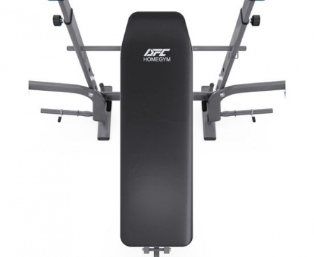 Скамья со стойками под штангу DFC D703 PRO с партой для бицепса