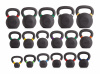 Гиря чугунная с цветным кольцом 6 кг (модель: К-3) VictoryFit VF-KCR060