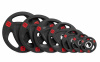 Диск 51 мм. NEO обрезиненный с 3-мя хватами 1,25 кг, VictoryFit VF-ST510125
