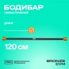Палка гимнастическая профессиональная BRONZE GYM БОДИБАР, 6 кг