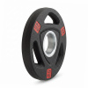 Диск 51 мм. NEO обрезиненный с 3-мя хватами  1,25 кг (2 штуки)   VictoryFit VF-ST510125-2