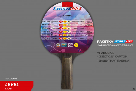 Теннисная ракетка Start line Level 400 New (анатомическая) 12501