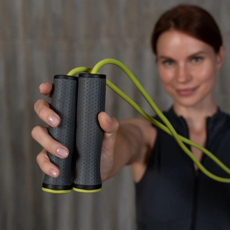 Скакалка утяжеленная PRCTZ WEIGHTED P.V.C. JUMP ROPE, 275 см.