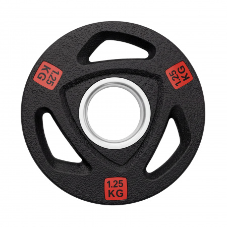 Диск 51 мм. NEO обрезиненный с 3-мя хватами  1,25 кг (2 штуки)   VictoryFit VF-ST510125-2
