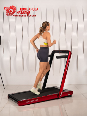 Беговая дорожка Titanium Masters Slimtech C20, красная