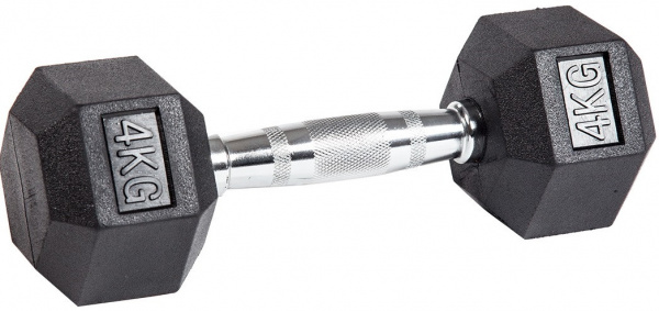 Гантель неразборная гексагональная VF-H040 (4 кг)