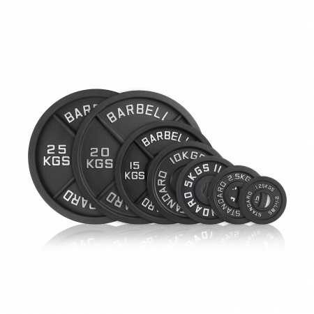 Диск 51 мм. чугунный окрашенный  1,25 кг (2 штуки)   VictoryFit VF-SC510125-2