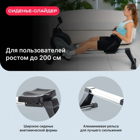 Гребной тренажер домашний SVENSSON BODY LABS ROW FORCE