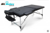 Массажный стол Aluminium (black) Черный