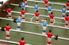 Игровой стол - футбол складной "Maccabi Mini" (121 x 61 x 81 см, махагон)