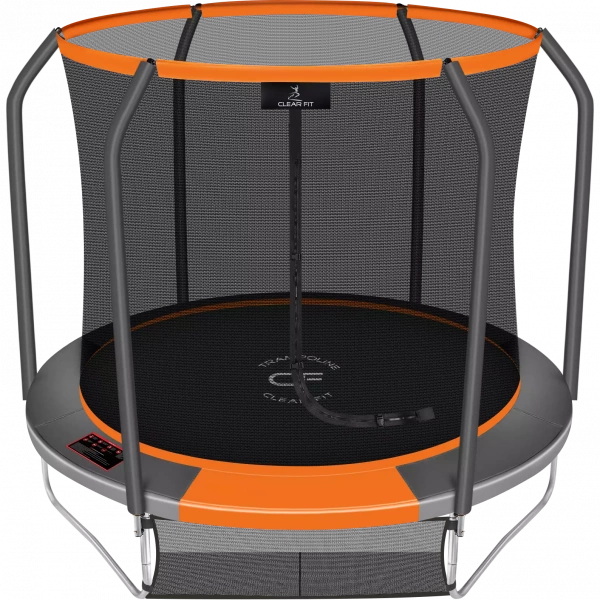 Каркасный батут Clear Fit OrangeHop 8Ft