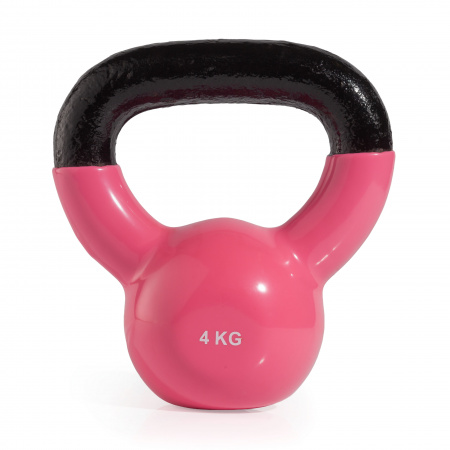 Гиря чугунная винил 4 кг (модель: К-4) VictoryFit VF-KV040