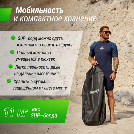 SUP-борд UNIX Line Летнее время / Summertime (360 см)