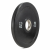 Диск бамперный 51 мм. обрезиненный  2,5 кг (2 штуки)   VictoryFit VF-D51025-2