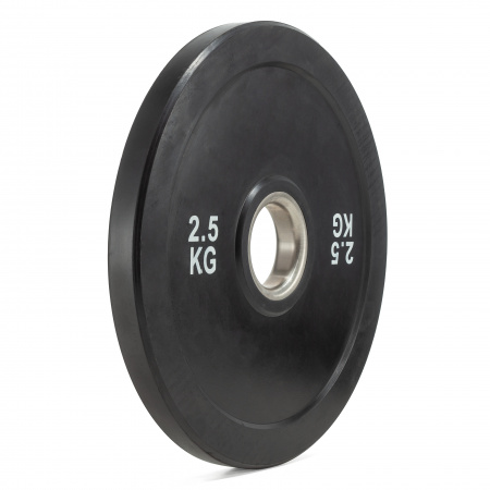Диск бамперный 51 мм. обрезиненный  2,5 кг (2 штуки)   VictoryFit VF-D51025-2