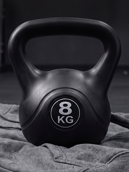 Гиря пластиковая 8 кг. VictoryFit VF-KP080