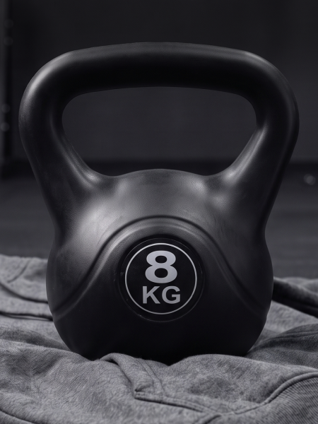 Гиря пластиковая 8 кг. VictoryFit VF-KP080