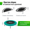 Батут спортивный UNIX Line Фитнес компактный / Fitness Compact (103 см)