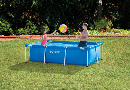 Каркасный бассейн Intex Rectangular Frame / 58983/28270 (220x150x60)