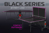 Стол теннисный Compact-2 LX Всепогодный Black