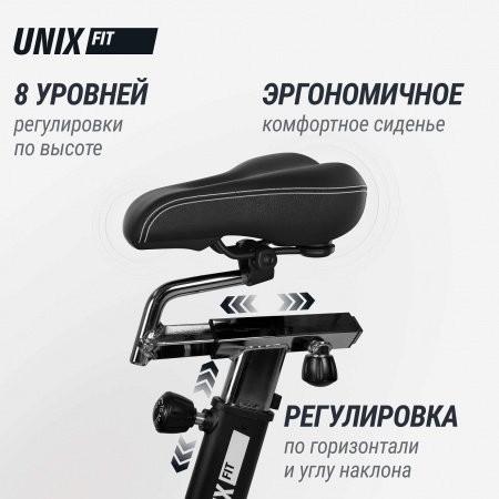 Велотренажер UNIX Fit Techno AirBike 1100 PRO