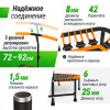 Батут спортивный UNIX Line Фитнес / Fitness оранжевый (125 см)