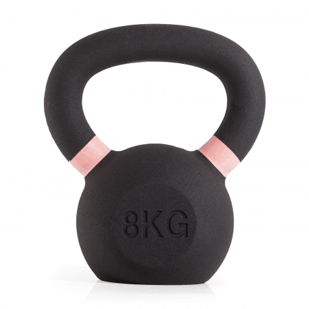 Гиря чугунная с цветным кольцом 8 кг (модель: К-3) VictoryFit VF-KCR080