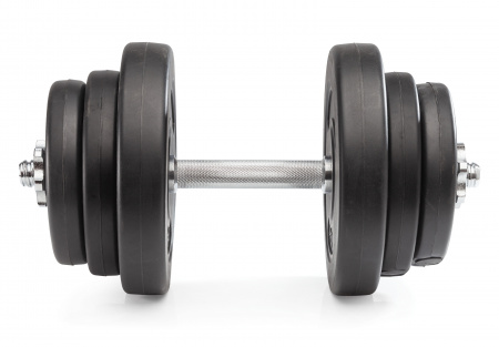 Диск 26 мм. пластиковый 10 кг (2 штуки)   VictoryFit VF-SPL26100-2