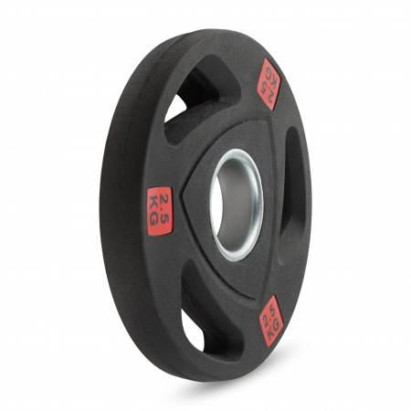 Диск 51 мм. NEO обрезиненный с 3-мя хватами  2,5 кг (2 штуки)   VictoryFit VF-ST51025-2