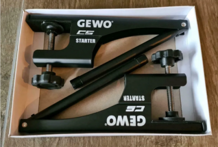 Сетка для настольного тенниса с креплением GEWO CS Starter черная